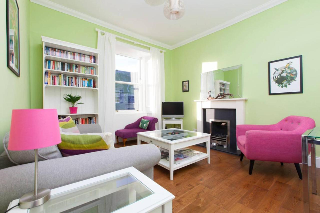 Bright And Modern Causewayside Apartment Edinburgh Luaran gambar